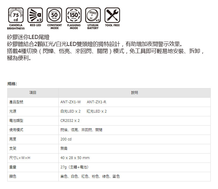 Eclairage pour vélo CROPS - Frog Lumières - Ref 2399775 Image 8