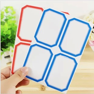 Adhesive label sticker Chapters ZL-201 self-adhesive label stickers Colour small adhesive