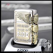 Lighter zippo original Japanese version of classic Harley series large side Eagle engine Limited Collection