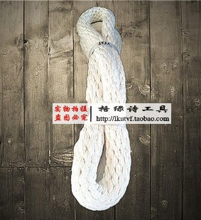 Ring round crane rope sling nylon hoisting rope trolley rope hanger sling with lifting sling 0 5 ton