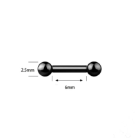 2,5 мм Ball Black One