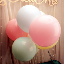 Macaron Net Red Balloon Creative Wedding Room Childrens Birthday Party Scene Decoration