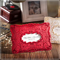 Beautiful Invitation Marriage Creative 2019 Red Invitation European High-end Invitation Wedding Invitation Personality Customization