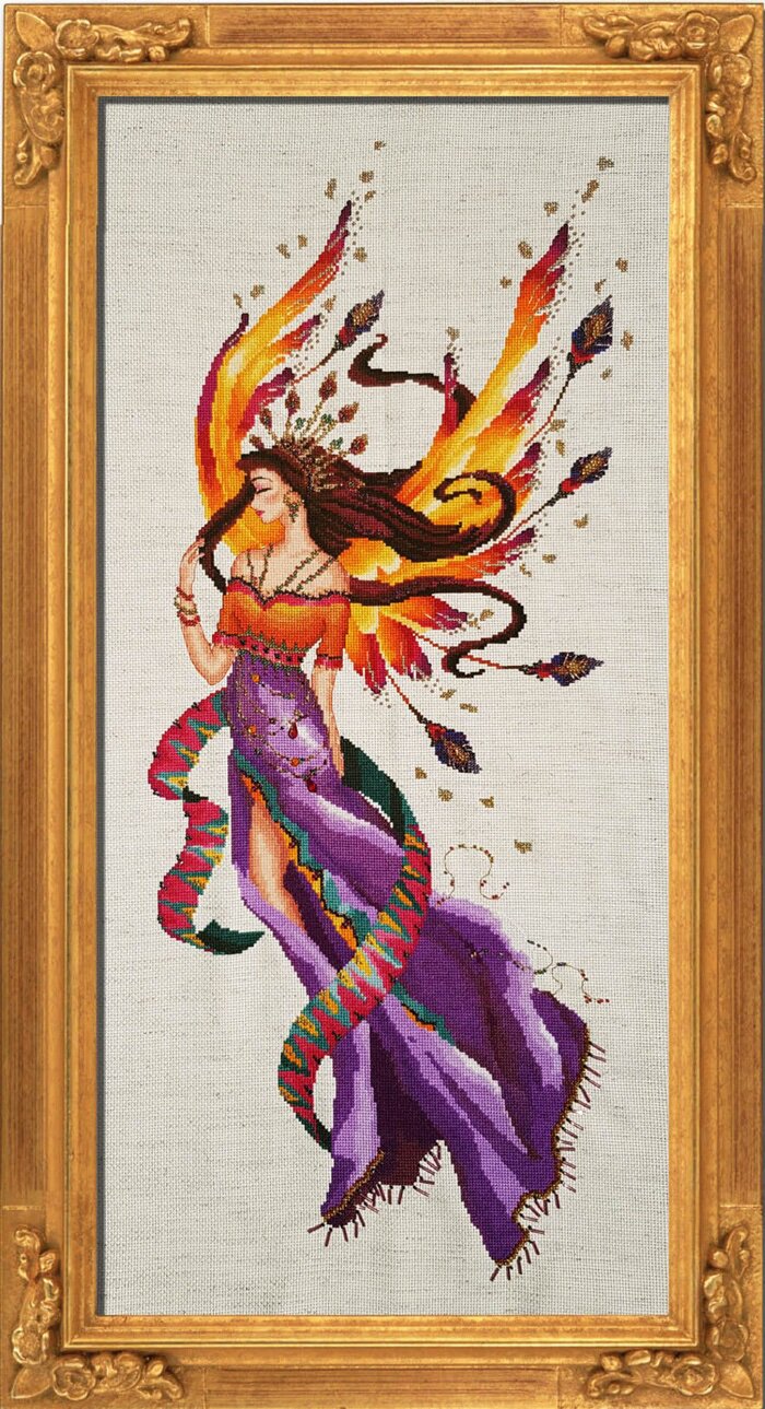 (Decorative painting) DMC cross stitch kit ~ BF Sali Queen redrawing colourful drawings scheduled T2082