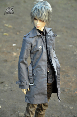 taobao agent M3 BJD baby clothing shopkeeper recommended 3 points HID uncle gray trench coat Zhuo Zhuang uncle customized