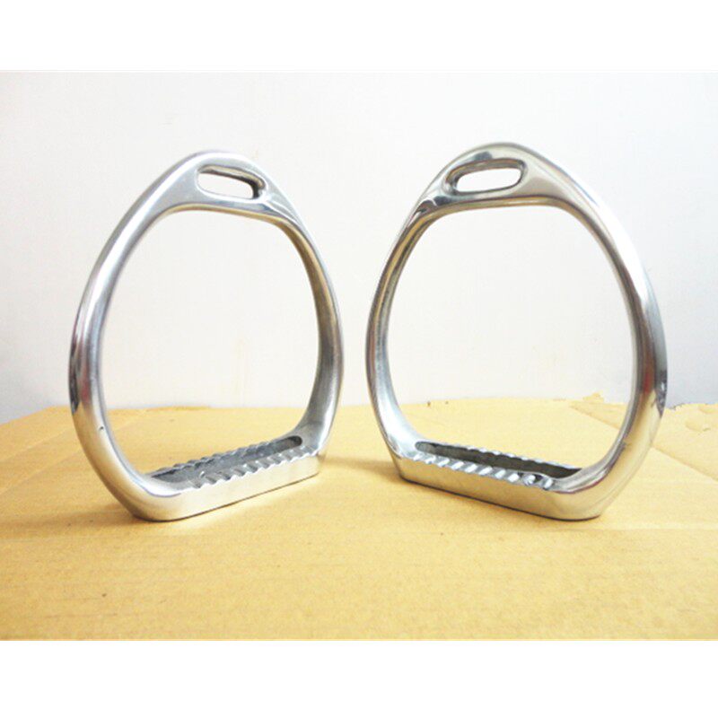 Aluminum stirrup equestrian supplies Adult children's harness Aluminum alloy horse pedal speed stirrup