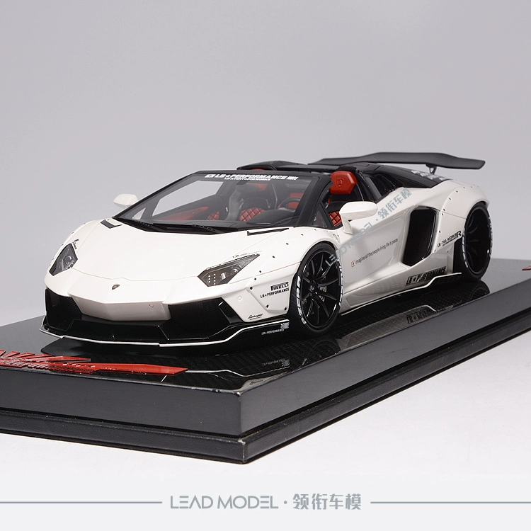 [| Còn hàng] LB Widebody 1/18 Mẫu siêu xe mui trần Lamborghini LP700 màu trắng - Chế độ tĩnh