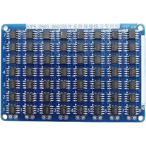 SMD компонента сварки чиповой платы упражнений STM Training Kit Sop8 Chip 0805/0603 ZY-15-17
