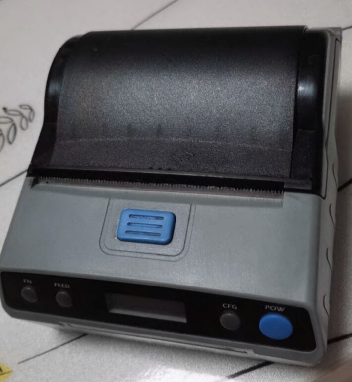 The CCC Ex Co printer UC 888 stand - alone Bluetooth portable printer supports Android Apple phone