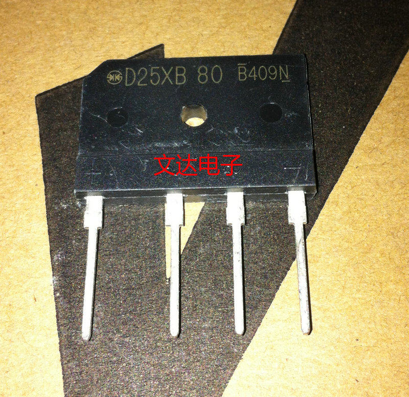 10pcs D15XB60 D25XB60 D15XB80 D25XB80 In-line DIP-4 Induction Furnace Rectifier Bridge Flat Bridge I.383829286