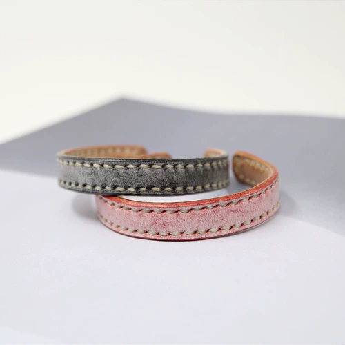 Ретро браслет для влюбленных, аксессуар, из натуральной кожи, подарок на день рождения