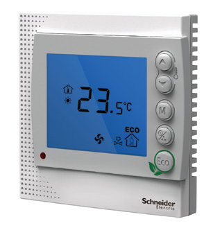 Schneider TC300 Central air conditioning thermostat panel floor heating LCD TC303-3A4DLMS