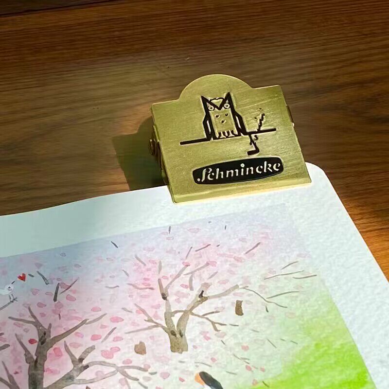 Зажим для бумаги 德国史明克纯黄铜夹子绘画日常文件夹用固定纸用多用铜夹 Shi Mingke
