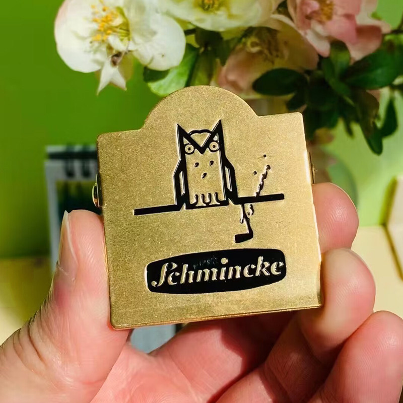 Зажим для бумаги 德国史明克纯黄铜夹子绘画日常文件夹用固定纸用多用铜夹 Shi Mingke