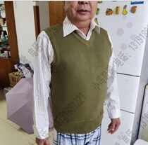 Stock Old stock 80-90 years 65-78 velvet jacket head suede waistcoat waistcoat anti-cold and warm vest waistcoat