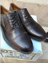 Special stock 3513 factory 1990 Blue Box 87 school official three-joint leather shoes three-section head mens shoes fake lace