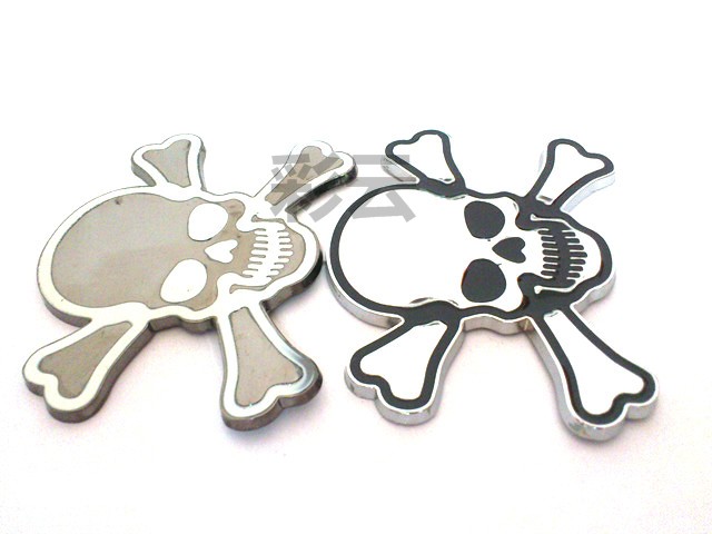 Car 3D metal stickers decorative stickers personalized car stickers Transformers skull metal stickers