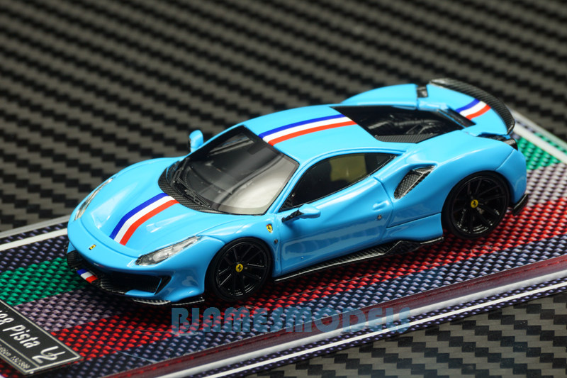 U2 1/64 Ferrari 488 Novitec Pista Resin model car limited