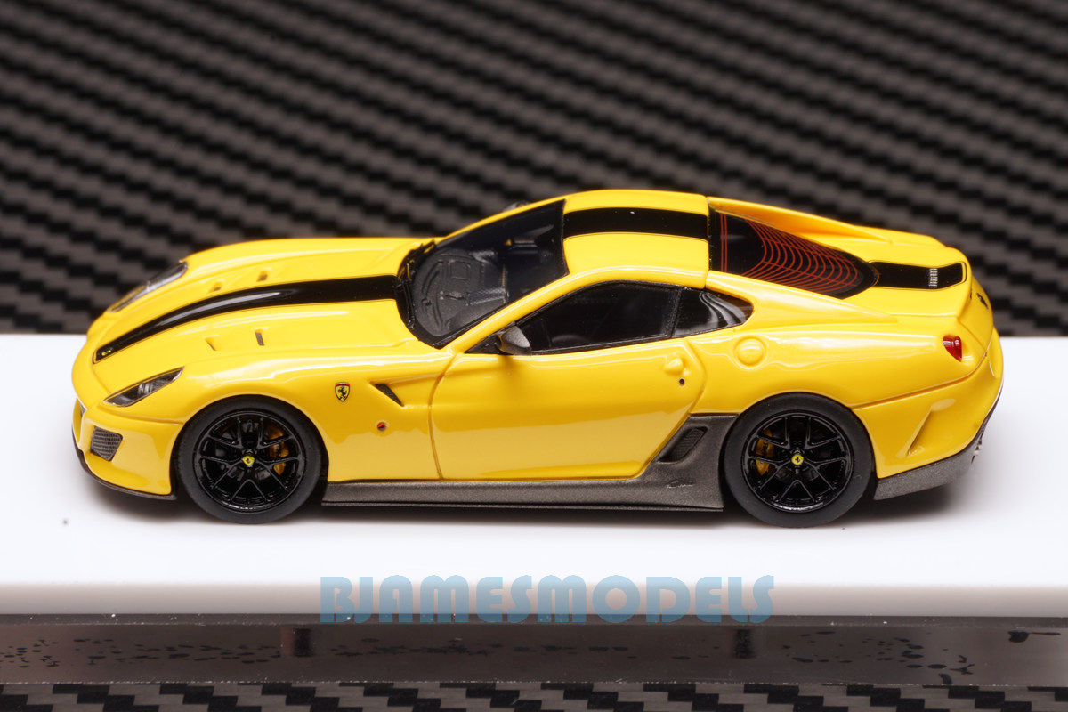 DMH 1/64 Ferrari 599 GTO Met Yellow Resin models limited | eBay
