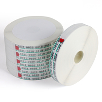 Norishi V30V50 punching and rolling machine scans and uses number paper number stickers 0001-5000 5000 to one roll