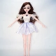 Sansheng Sanshi Shili Peach Blossom White Nông 60cm Trang phục Barbie Man Doll Phụ kiện Quần áo Cô gái Đồ chơi Trẻ em