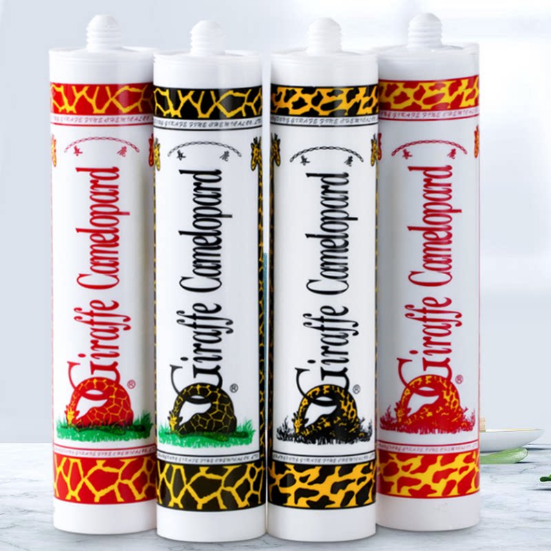 Long deer glass glue neutral acidic glass glue silicone sealant Weatherproof Mosaic adhesive Bathrooms Mildew Glue
