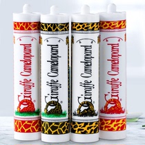 Long deer glass glue neutral acidic glass glue silicone sealant Weatherproof Glue Mosaic Paste Bathroom Mildew Resistant
