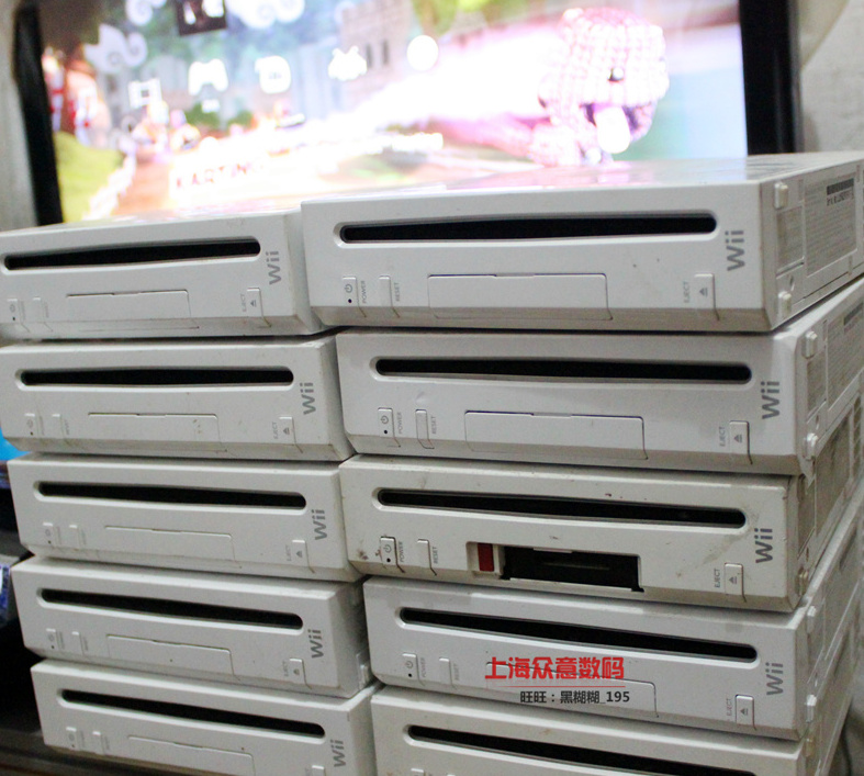 中古wii主機功能好刷好機能讀盤或讀硬碟裸肌 中古wii主機功能好刷好機能讀盤或讀硬碟裸肌