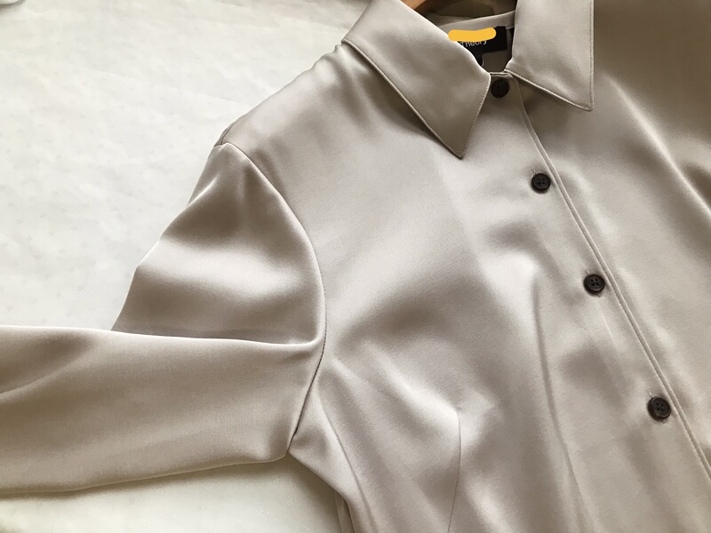New～T～Old P Heavyweight Triacetate Slim-Fit Shirt~