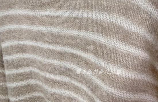 Spring Clothing Je~~Recommended Highlights: Alpaca Wool, Rws Wool, Recycled Fiber, Soft Striped Sweater