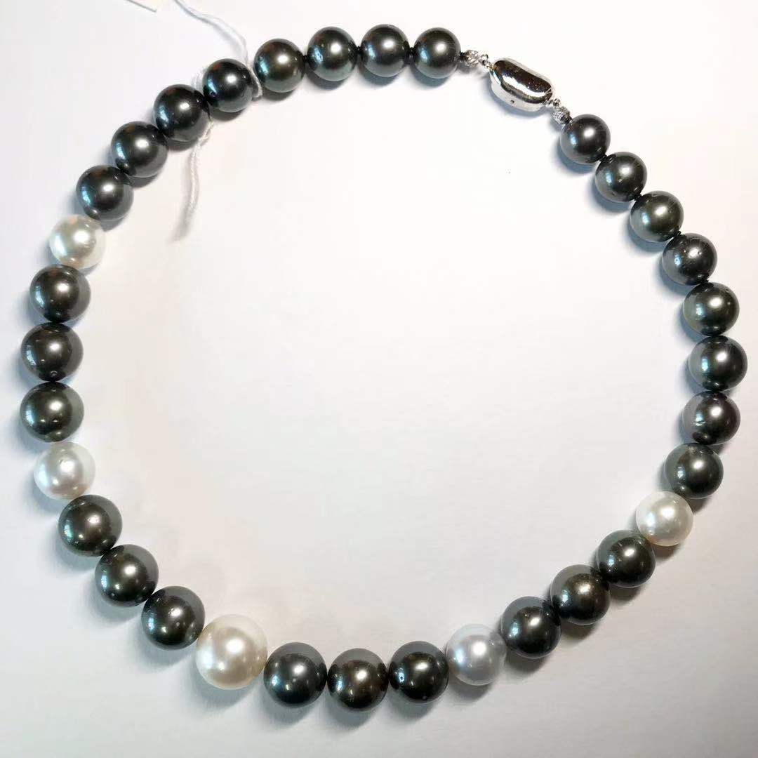 (Chunfeng Social Japan Direct purchase) Miss Ishihara Nanyang Pearl necklace 11 0-15 5mm 5mm a child 43cm