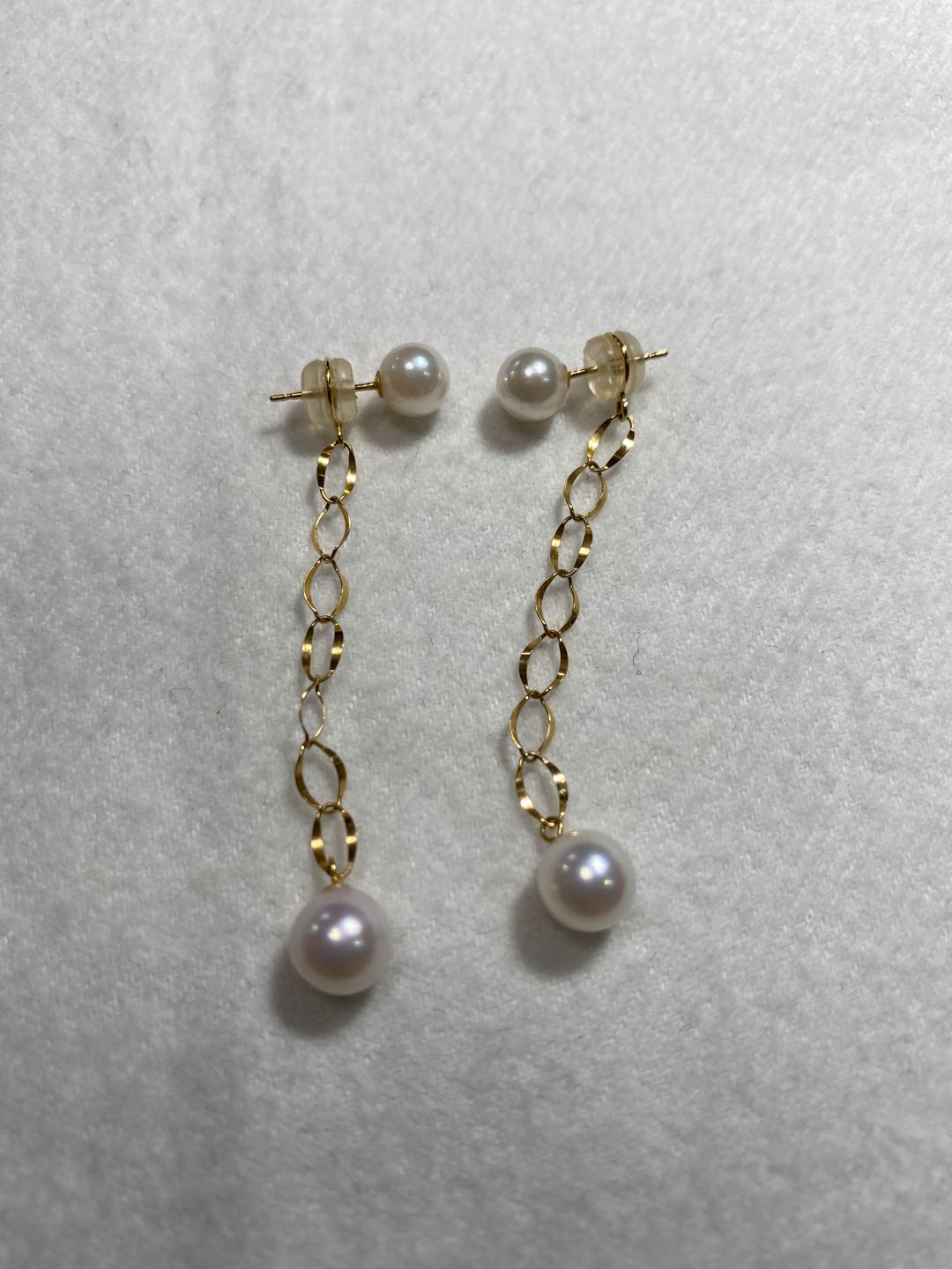 (Shunfengsha Japan direct purchase) Factory pearl earrings