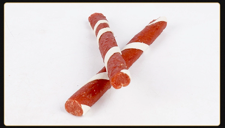 Authentic Manao Tóc sáng Thịt bò Rod Dog Snack Teddy Dog Nhai Pet Molar Dog Puppy Đào tạo 400g