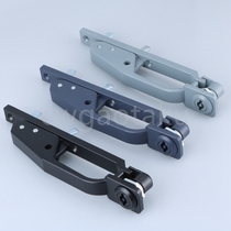  MS887-3 Distribution cabinet door lock LS005 handle Switch cabinet Control cabinet handle Industrial cabinet handle