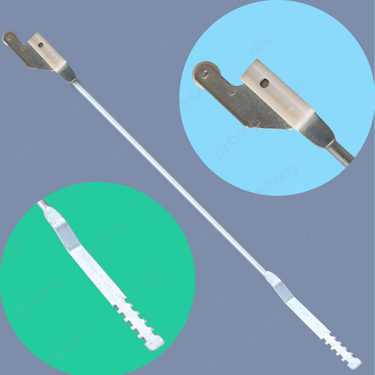 821 Head Rod Flat Outer Tooth Earth with Rod Lock Lock Rod Witu Host Shell Cabinet Pull-Lever-Lever Customizable