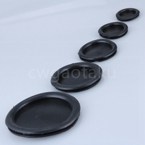  Protective coil sealing ring Outlet ring Over-coil rubber over-coil double-sided sealing ring Rubber protective wire ring