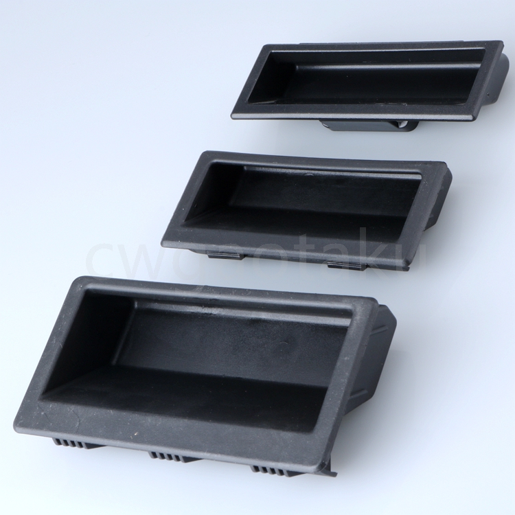 LS537-1-2-3 nylon plastic handle embedded into the hidden handle cabinet card handle LS022