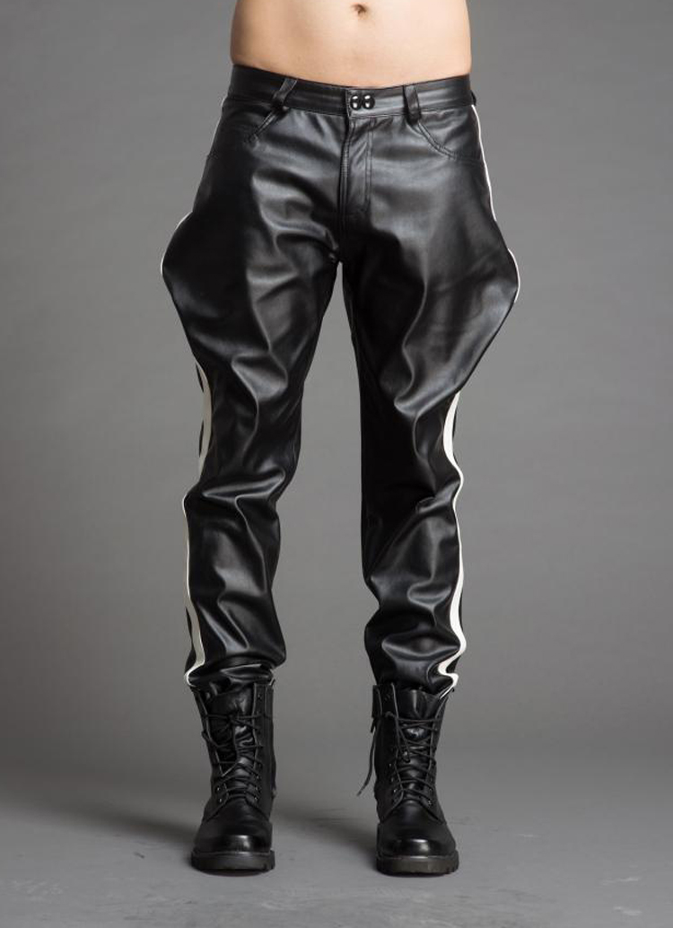 Pantalon cuir homme - Ref 1481685 Image 56