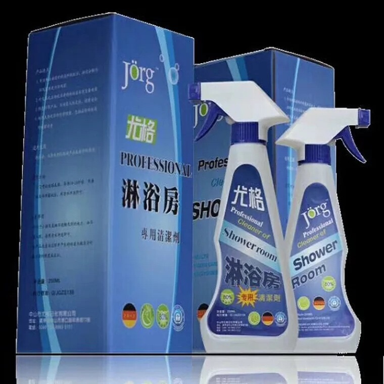 Yog Shower Room Glass, Metal, and Porcelain Cleaner, Disinfectant, and Mold Remover