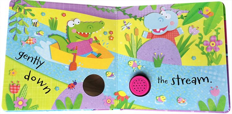 英文原版 Row, Row, Row Your Boat 划船儿歌伴