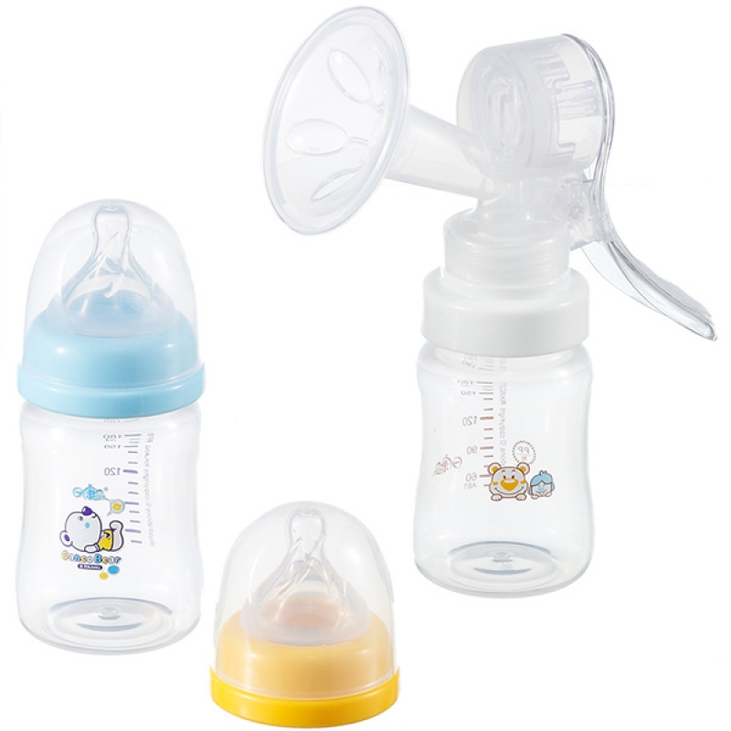 乐友孕婴童日康按摩吸奶器孕妇手动吸奶器 产妇吸奶器 挤乳器