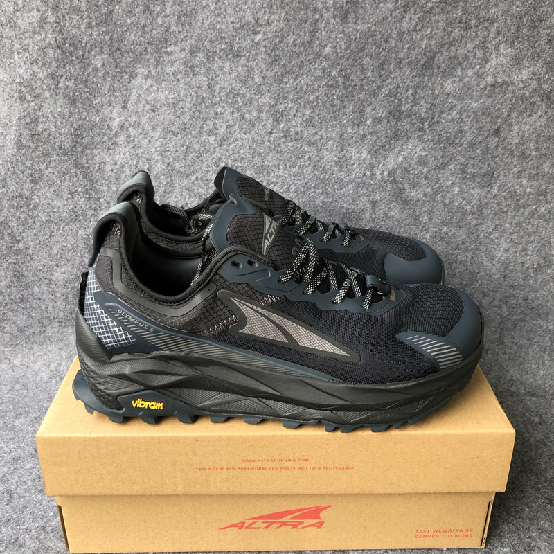 Wide-Last Trail Running Shoes Olympus5 for Men and Women, Mountain Outdoor Hiking, Lightweight V-Soled Shock Absorption