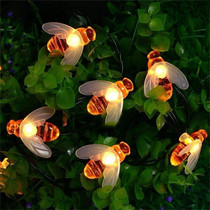 led solar lights bee outdoor decoration lights flashing lights Christmas day string lights landscape garden lighting waterproof