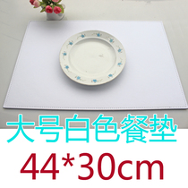 Leather coaster bowl mat placemats insulation mat plate mat 2 sides leather West table mat waterproof plate mat