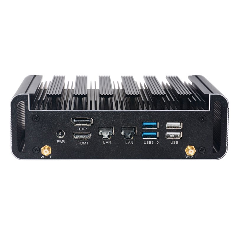 12-year-old store A12 9800B mini computer host HTPC office game I3 I5 fanless industrial control host