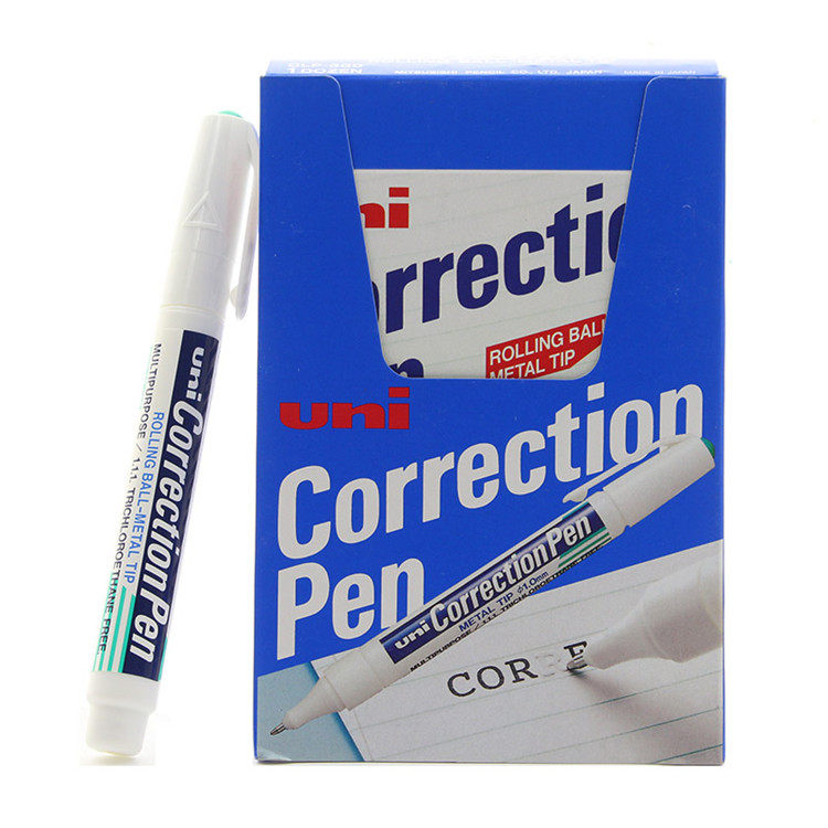 Japan uni Mitsubishi CLP-300 steel head correction fluid CLP-80 student plastic head correction fluid