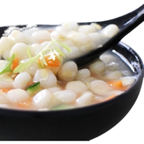 Black farmman without skin white glutinous corn grain One bag 500 gr Easy to digest and absorb