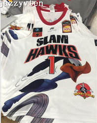 Australia jersey slam hawk slam hawk basketball jersey heat transfer ball 1 ball jersey