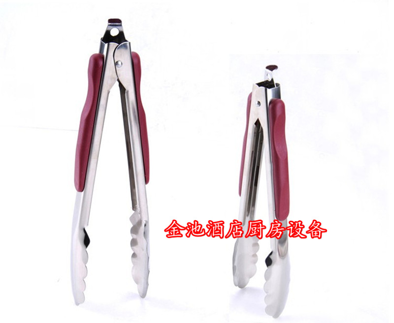 Stainless Steel Clip Barbecue Clip Non-slip Clip Food Clip Buffet Clip Multipurpose Clip Bread Clip 14 Inches