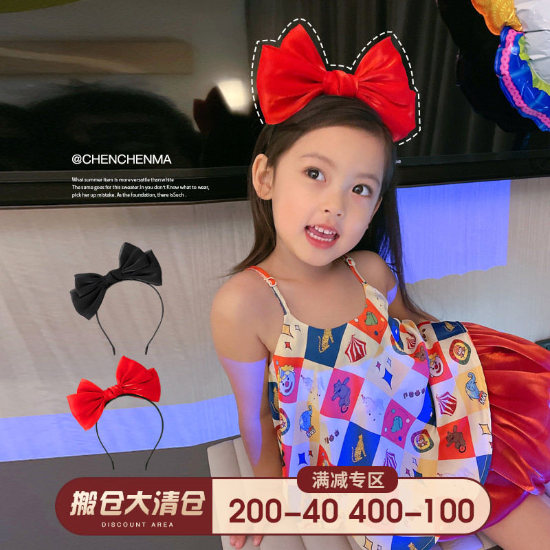 Chen Chen Ma children's hair accessories summer new little girl fashion female baby cute bow hair band girl headdress